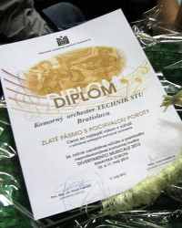 Diplom Techniku a hlavna cena Divertimento Musicale 2013
